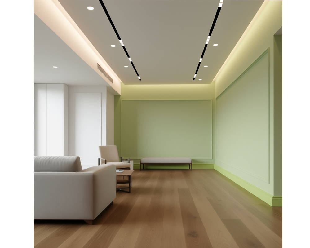 Плинтус из полистирола высокой плотности HI WOOD B150 149мм х 26мм х 2,0м.