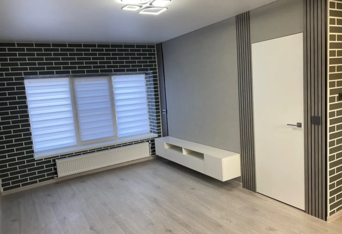 Панель вспененный полистирол ГРЕЙС 3D RAIL 120*2700 мм. Ясень серый