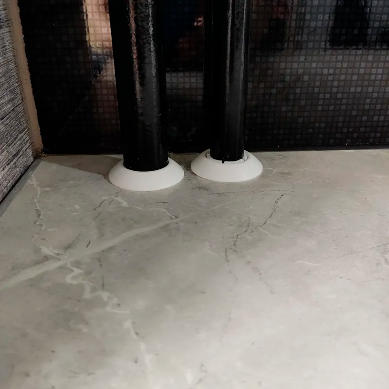 Обвод для труб универсальный ПВХ ИДЕАЛ Ф16-22 001 Белый