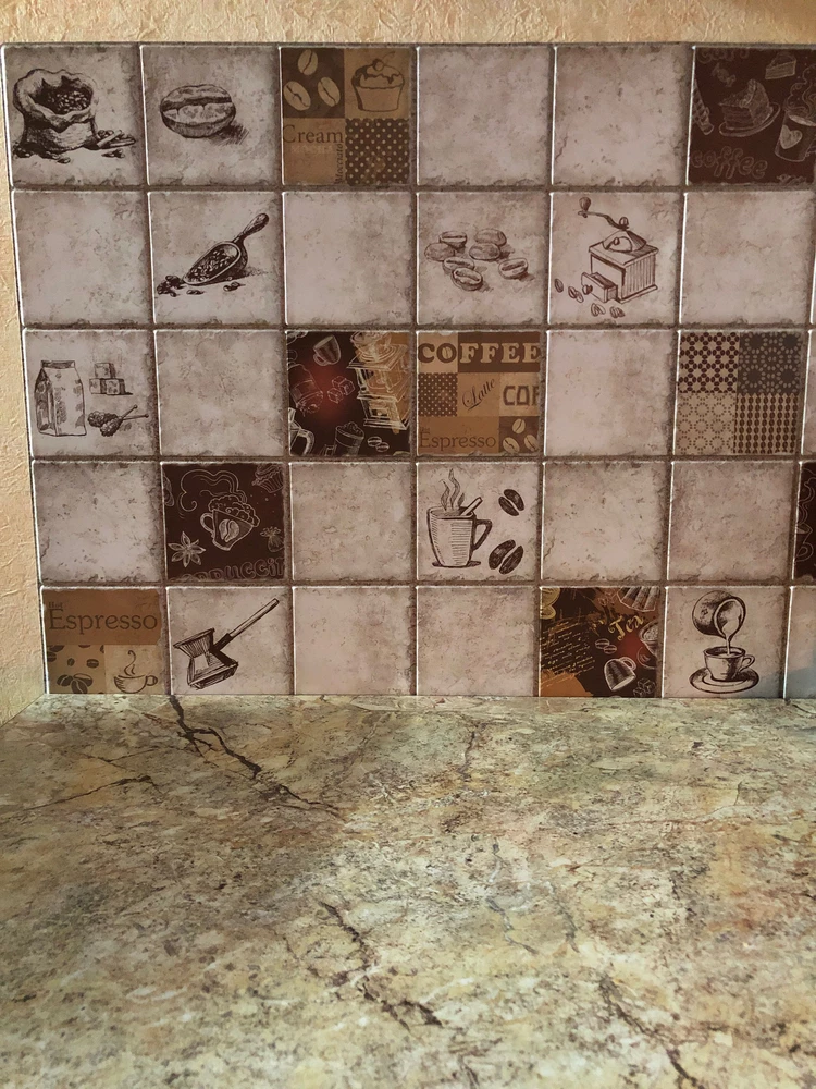 Панель ПВХ ГРЕЙС 960*480 10шт/уп Плитка Ацернис. Цена указана за 4,6 м²