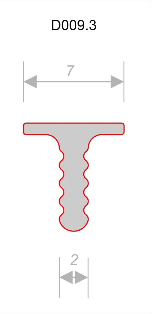 Теневой профиль Decaro Engineering D009.3A Титан 3,0 м