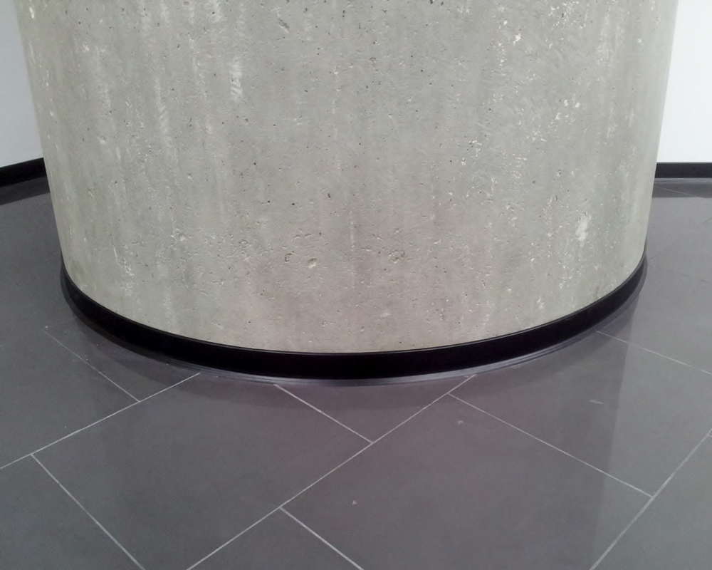 Плинтус ХДФ Dollken S100 100 мм х 2,575м 1001 Чёрный