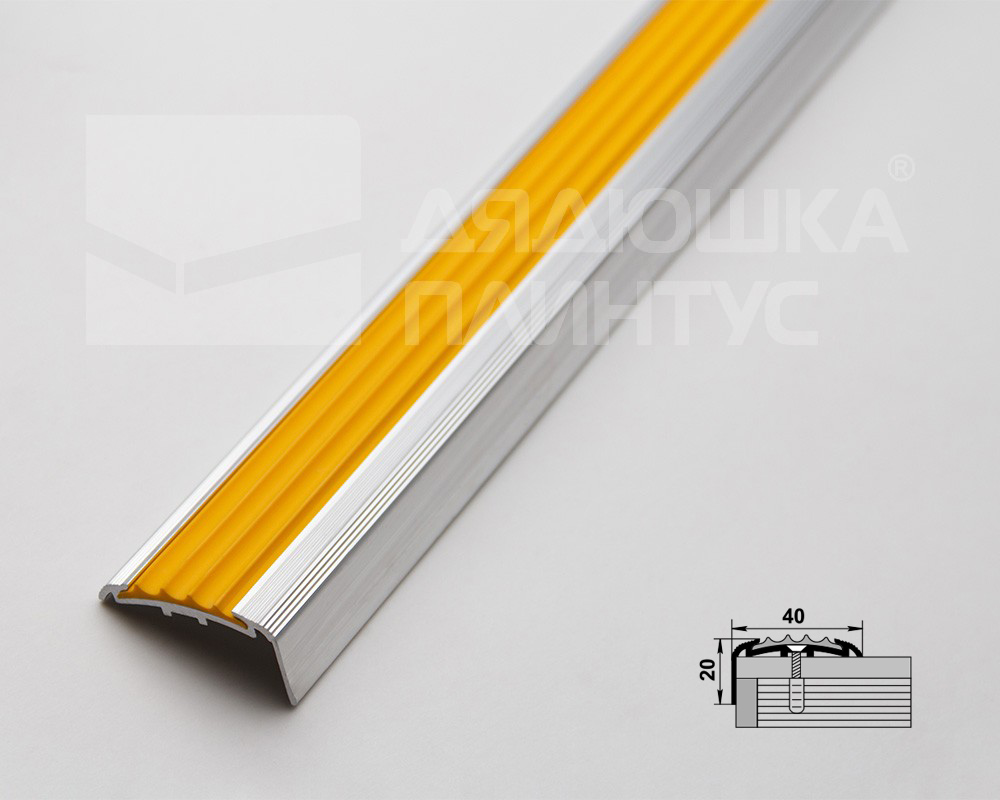 Порог угловой ПУ 71.2700.001ж. Без покрытия