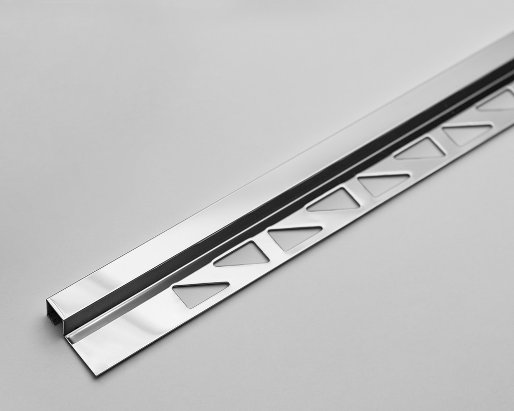 Профиль окантовочный SBP110-10H 10 мм 2,7м Серебро глянец