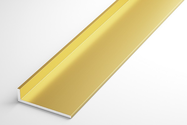 Уголок разнополочный 40*20 мм Уп 14.2000.502л Золото. Цена за 5 штук.