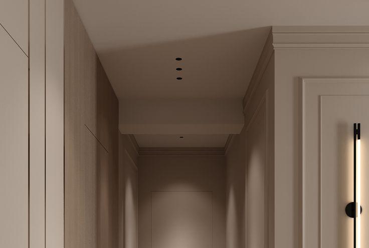 Молдинг из полистирола высокой плотности HI WOOD LB32 под подсветку 32,5мм х 24,0мм х 2,0м. Покраска под заказ