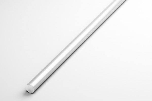 Штанга круглая 8 мм ШКр 08.2000.501л Серебро. Цена за 5 штук.