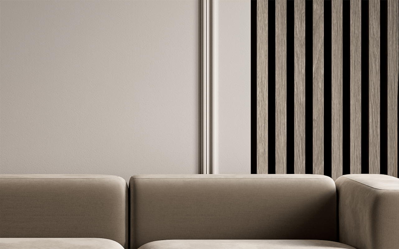 Молдинг из полистирола высокой плотности HI-WOOD LB40 BR417 40х20ммх 2,7м