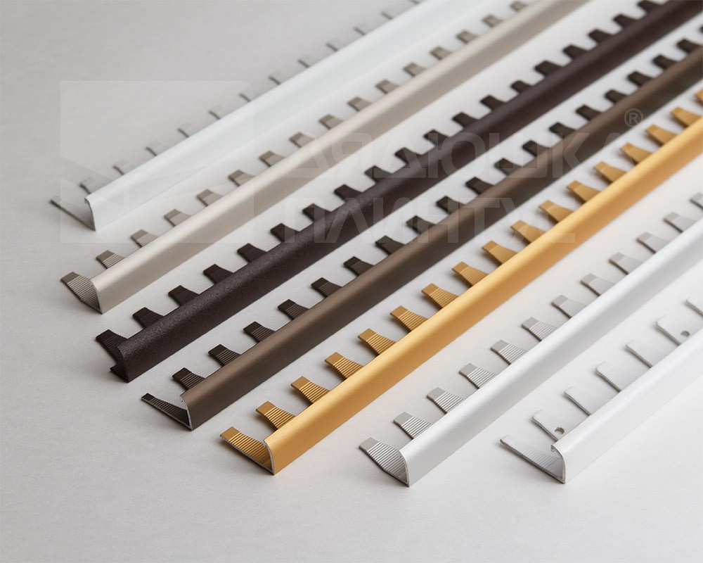 Профиль окантовочный ПК 03-9.01лп Серебро полированое