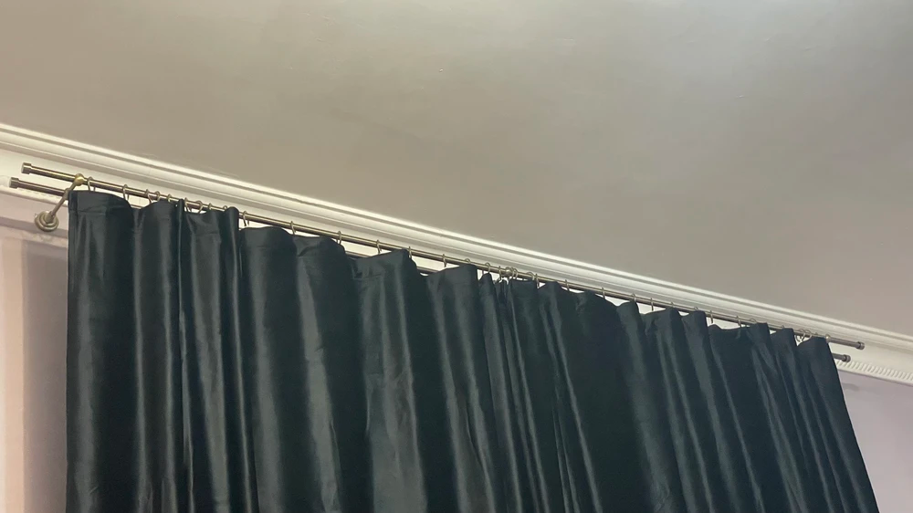 Карниз двухрядный кованый УЮТ d25мм 1,8м Сталь