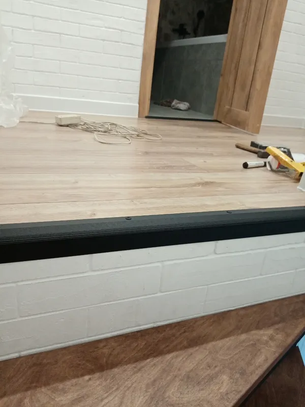 Порог угловой ПУ 02.1800.056 0,9 м Бетон темный