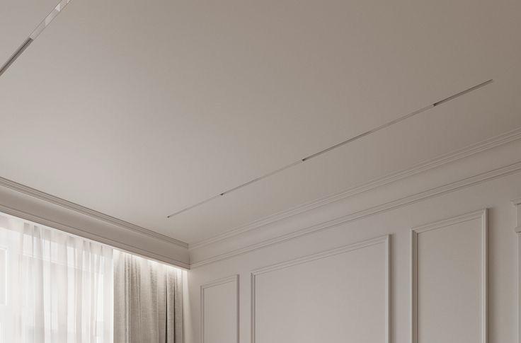 Молдинг из полистирола высокой плотности HI WOOD LB40 40мм х 20мм х 2,0м. Покраска под заказ