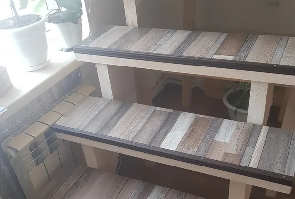 Порог угловой ПУ 01.1800.059 0,9 м Бетон скай