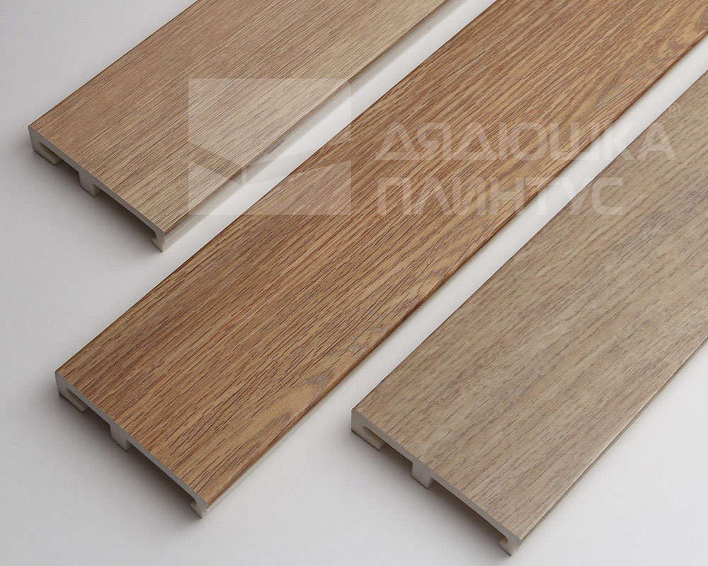 Плинтус напольный Salag Alpha 80 Слава 2,4м