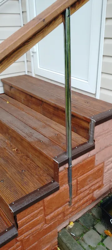 Порог угловой ПУ 02.1800.056 0,9 м Бетон темный