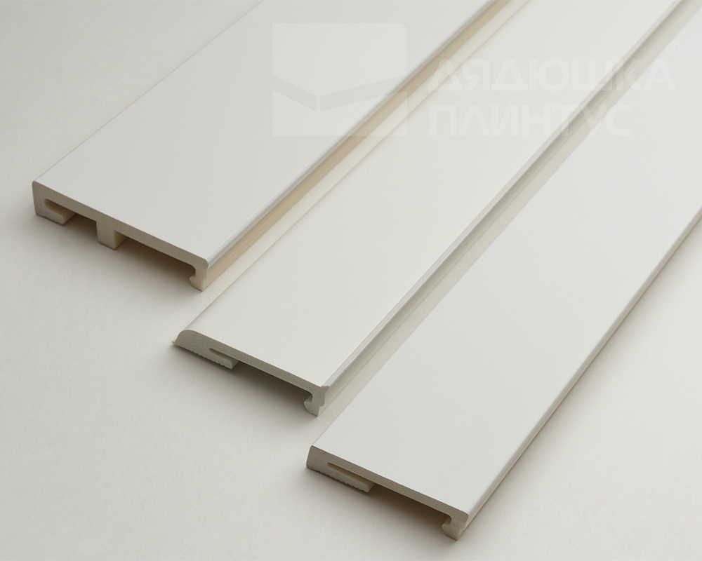 Плинтус напольный Salag Alpha 80*16*2400 мм AP81M2 Серый