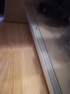 Порог угловой ПУ 01.2700.216 Белый