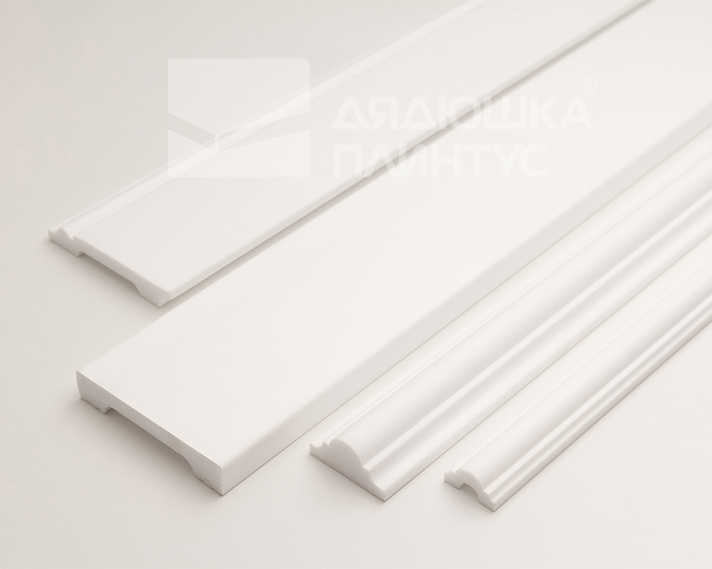 Молдинг Волшебная палочка MSST 207 25*12,5*2000 мм Белый под покраску