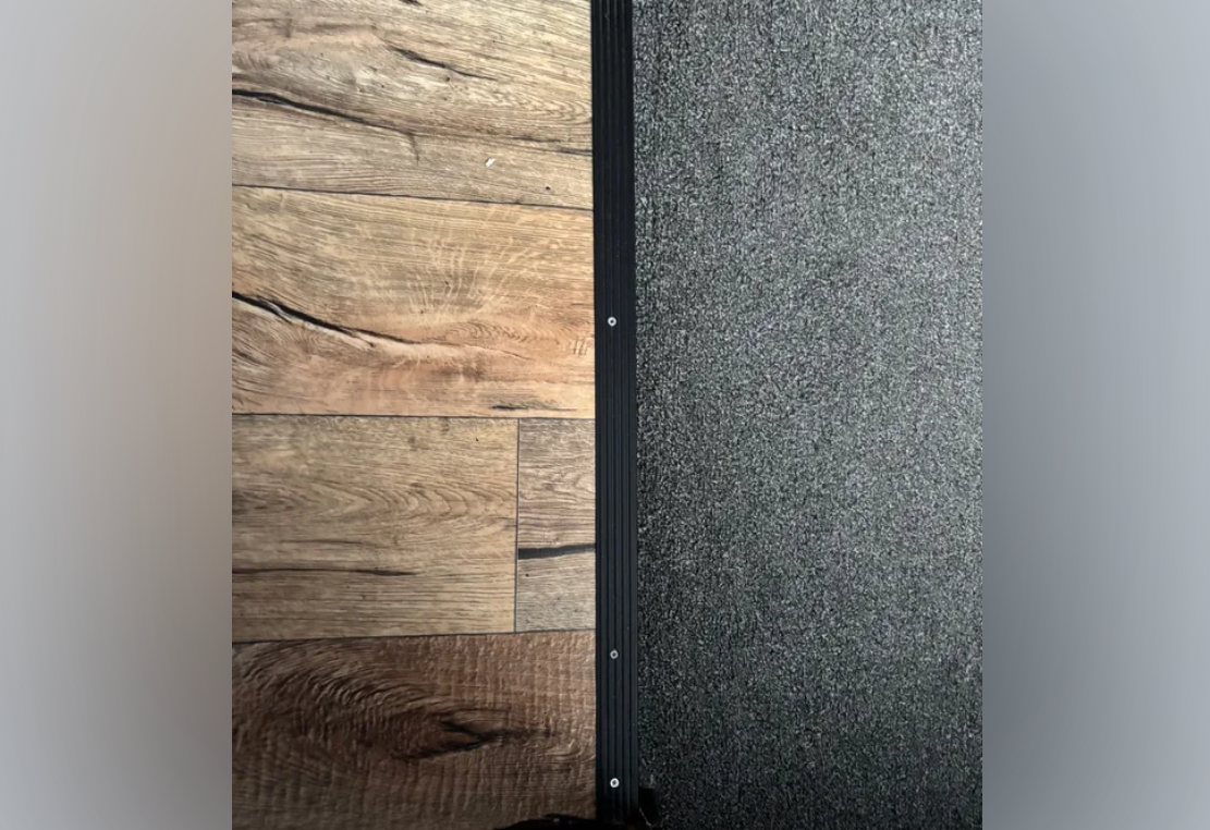 Порог угловой ПУ 04.900.083н Бук натуральный